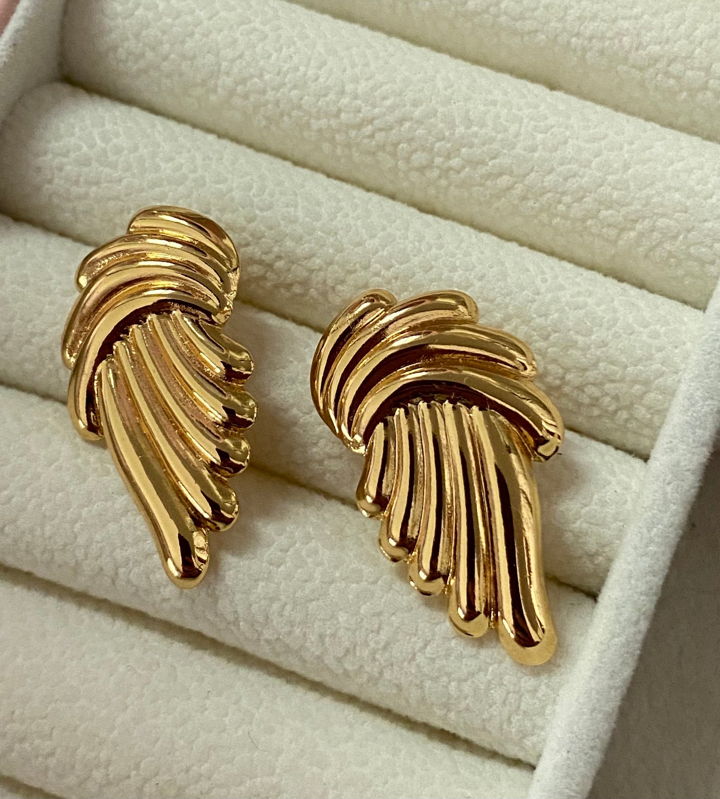 Angel wings earrings