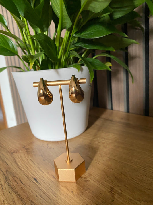 Large drop earrings