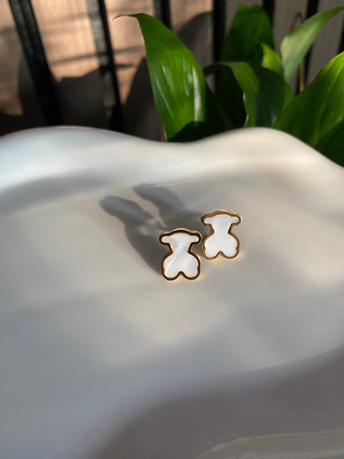 Bear earrings