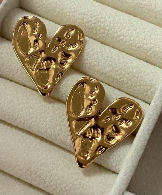 Heart earrings