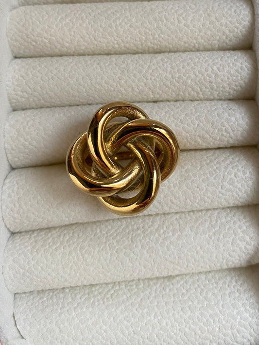 Petal Infinity Ring